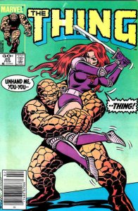 Thing, The #20 (Newsstand) VG ; Marvel | low grade comic John Byrne Fantastic Fo