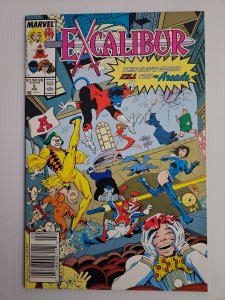 Excalibur #5 Newsstand Edition (1989)