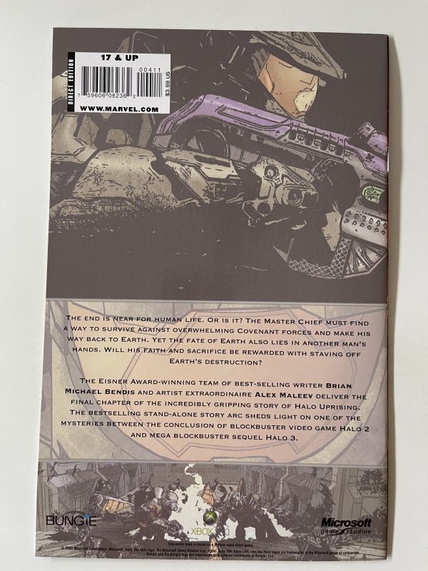 Halo: Uprising #4 - NM  (2009)