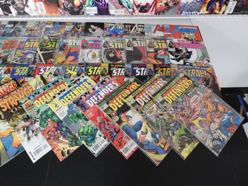 Huge Lot 210+ Comics W/ Dr. Strange, Avengers, Siege+ Avg VF- Condition!