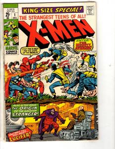 (Uncanny) X-Men King Size Special # 1 FN Marvel Comic Book Angel Cyclops CR54A