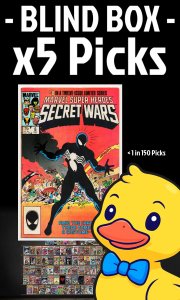 Blind Box - x5 Picks | 1:150 Each Pick at Marvel Super Heroes Secret Wars #8 ...