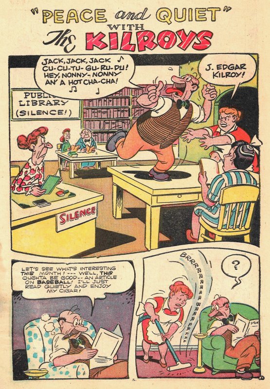 KILROYS #7 (Apr1948) 5.0 VG/FN  Teen Humor!  Disney Artist Wickersham!