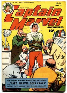 CAPTAIN MARVEL ADVENTURES #56 1946 MOBILE ALABAMA fn/vf 