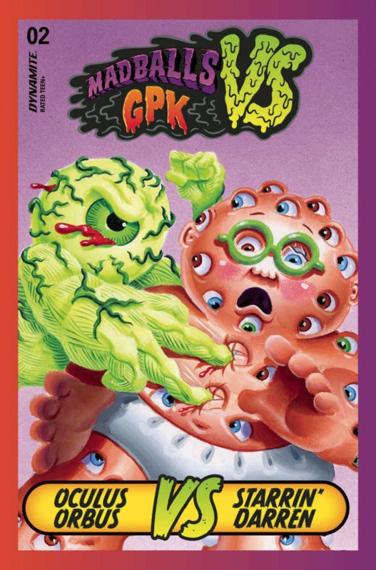 Madballs vs Garbage Pail Kids #2 Cover C Trading Card