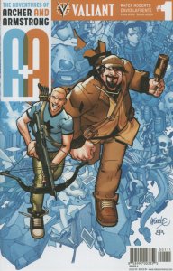 A & A Adventures of Archer & Armstrong (2016) #1 VF/NM Cover A Valiant