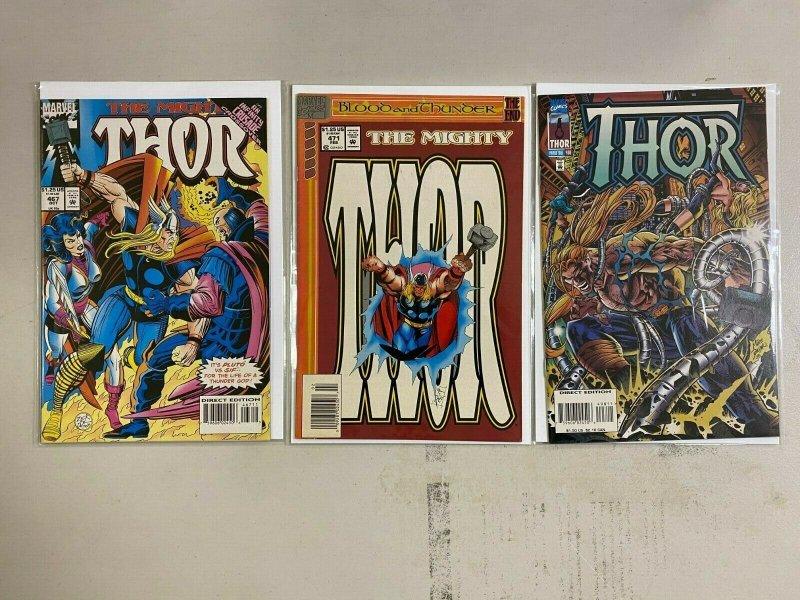 Thor comic lot 11 different from #457-499 6.0 FN (1993-96) 