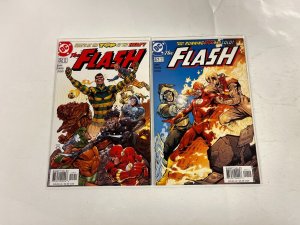 4 The Flash DC Comics books #219 220 221 222 Johns 27 RC36