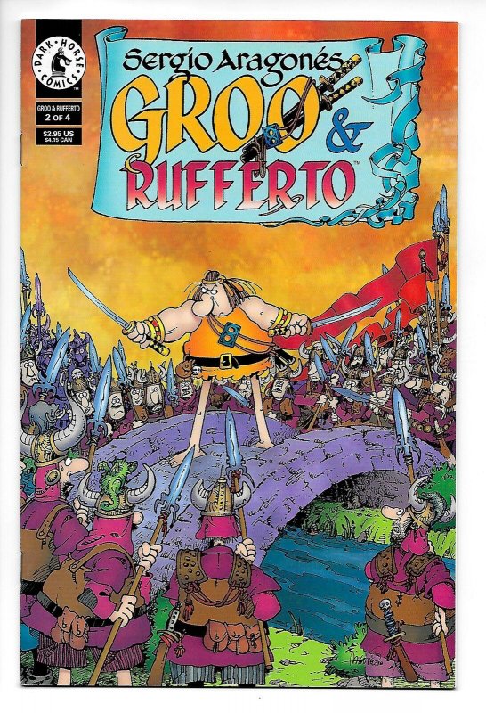 Sergio Aragones Groo & Rufferto #2 (Dark Horse, 1999) VF/NM