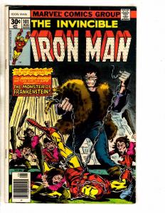 Lot Of 4 Iron Man Marvel Comic Books # 101 102 103 104 Thor Avengers Hulk PP2