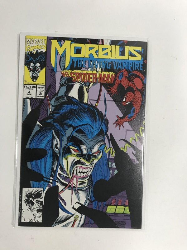 Morbius: The Living Vampire #4 (1992) NM3B125 NEAR MINT NM