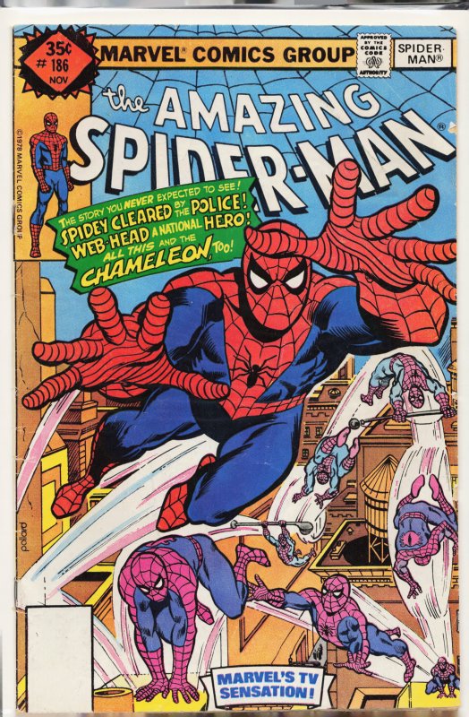 The Amazing Spider-Man #186 (1978) Spider-Man