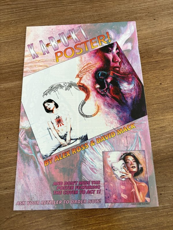 Kabuki Skin Deep Act 2 NM Signed By David Mack Caliber Comic Book 2 J456