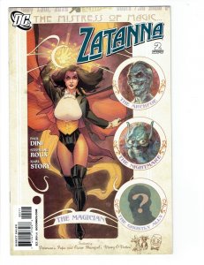 ZATANNA DC COMICS #2 NM AUGUST 2010 PAUL DINI-STEPHANE ROUX-KARL STORY 