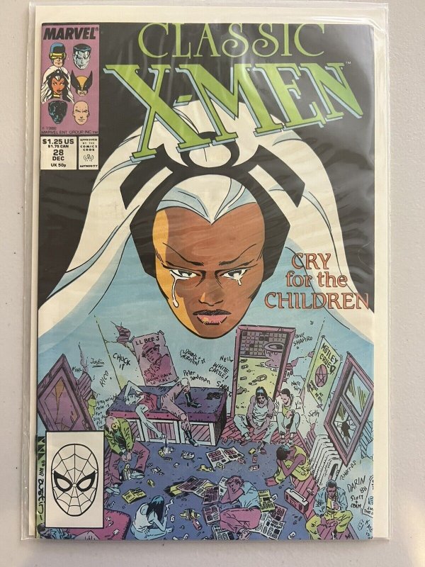 CLASSIC X-MEN #28 Marvel Comics 1988