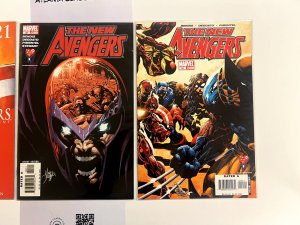 3 The New Avengers Marvel Comic Books # 19 20 21  Defenders Hulk Thor 41 JS23
