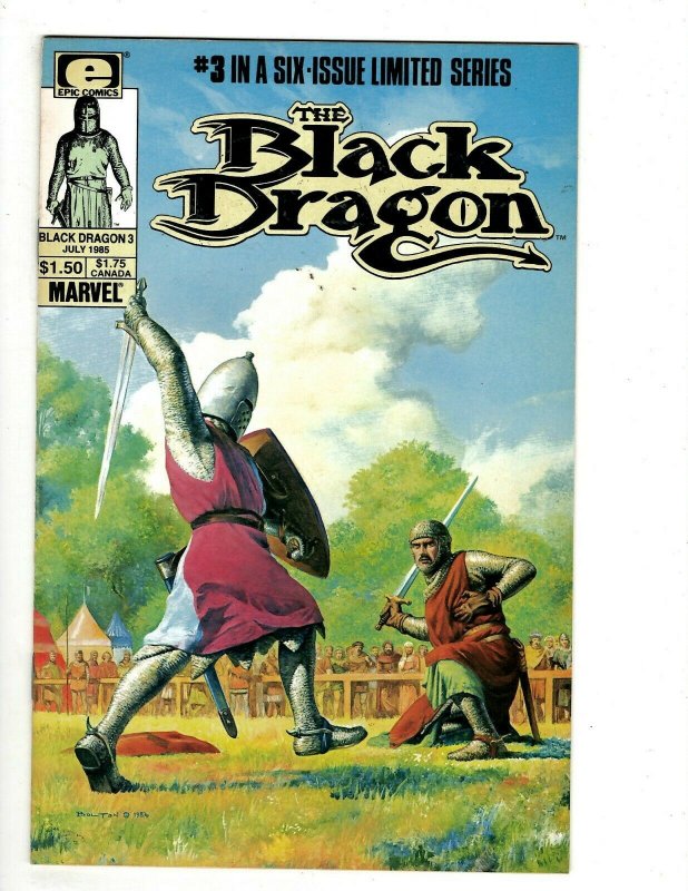 9 Marvel Comics Black Dragon # 1 2 3 4 5 6 + Elfquest 1 Six From Sirius 1 3 UD5