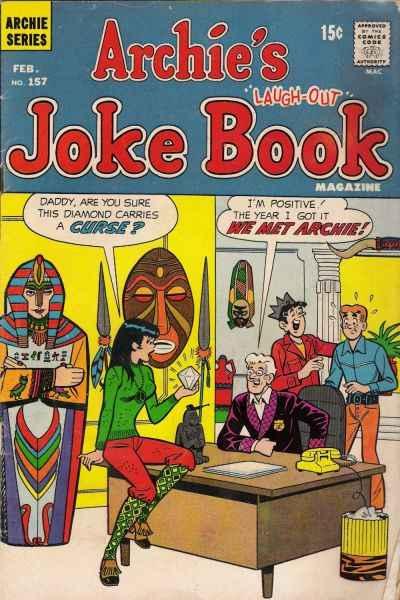 Archie's Joke Book Magazine #157, VG (Stock photo)