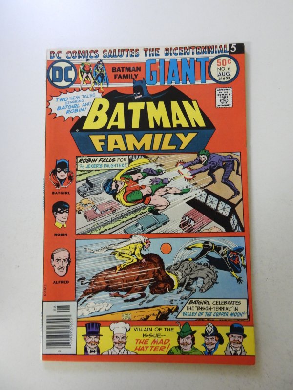 The Batman Family #6 (1976) 1st appearance of Joker's Daughter VF condition