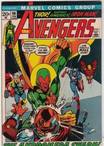 The Avengers #96 trict VF+ 8.5 High-Grade More Captain Marvel up  BV$70.50