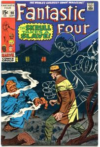 FANTASTIC FOUR #90, VF+, Slave, Skrull, Jack Kirby, 1961, more in store, QXT