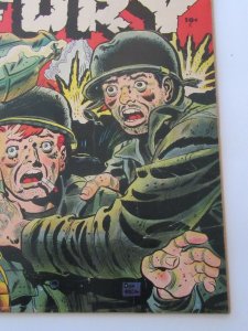 War Fury #3 Don Heck Cover 1953 Golden Age Comic Media VG