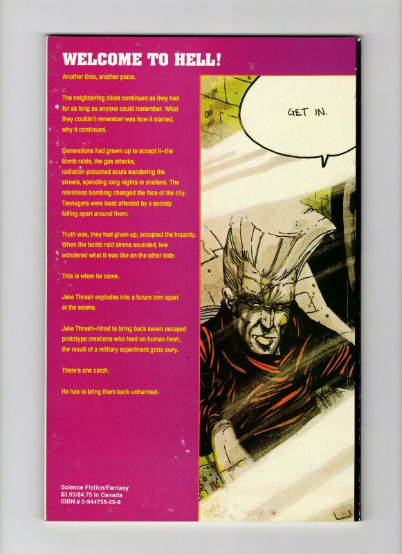 Jake Thrash #1 (Malibu Graphics Comics, 1989) 