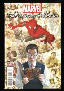 Marvel 75th Anniversary Celebration #1 NM+ 9.6 Stan Lee last published work