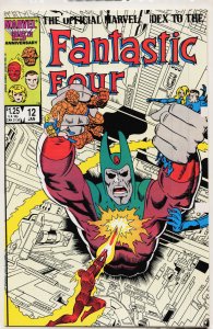 The Official Marvel Index to the Fantastic Four #12 (1987)