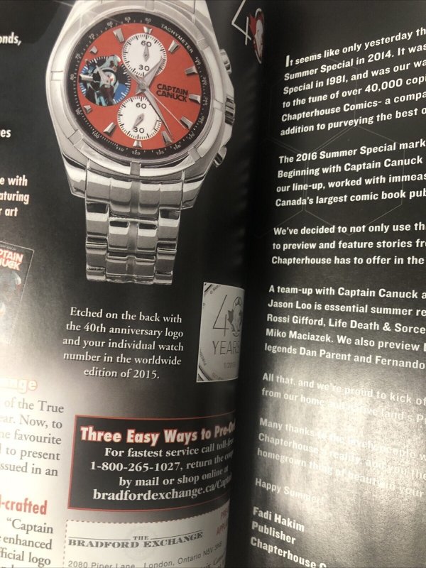 Chapterhouse Summer Special (2016) # 1 (FN/VF) | Ultracomics • Signed Jason Loo