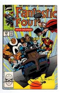 Fantastic Four #337 - signed Walter Simonson - Iron Man - 1988 - VF/NM