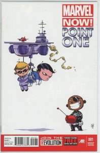 Marvel Now Point One #1 (2012) - 7.0 FN/VF *Skottie Young Variant Cover*