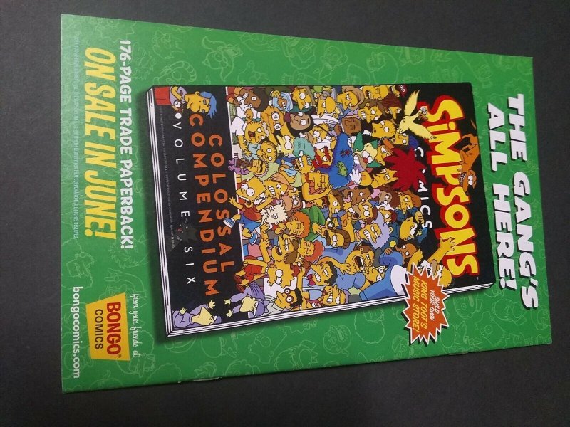 2018 BONGO Comics FCBD VF-NM