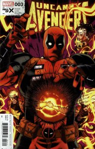 Uncanny Avengers (4th Series) #3 VF/NM ; Marvel | Jonathan Hickman Deadpool