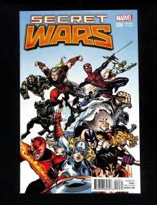 Secret Wars (2015) #6 Retailer Incentive Variant