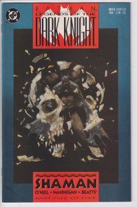 BATMAN LEGENDS OF THE DARK KNIGHT #5 (Mar 1990) VF 8.0 white!