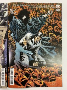 Sandman Universe Nightmare Country #1 1:25 JONES + 1:50 BUENO Set DC Comics 2022