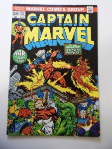 Captain Marvel #27 (1973) VG/FN Condition