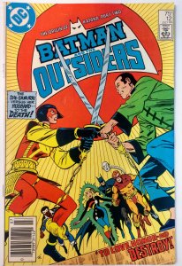 Batman and the Outsiders #12 (9.0, 1984) MARK JEWELERS