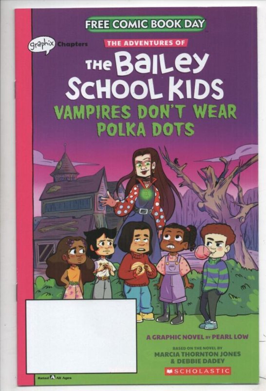 ADVENTURES of BAILEY SCHOOL KIDS #1, FCBD, NM,  Vampires, Scholastic, 2021