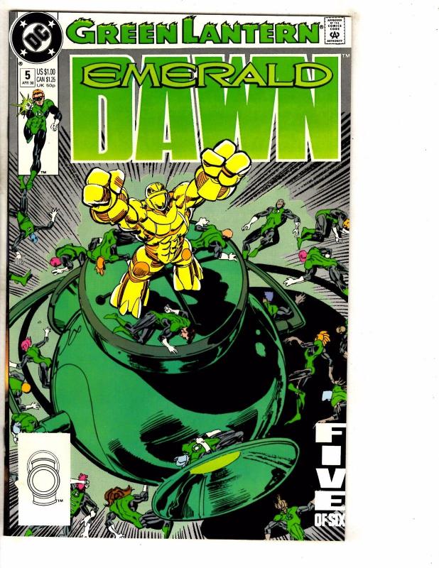 7 Green Lantern DC Comics Emerald Dawn # 1 4 (2) 5 + Emerald Dawn 2 # 1 6 4 PP16
