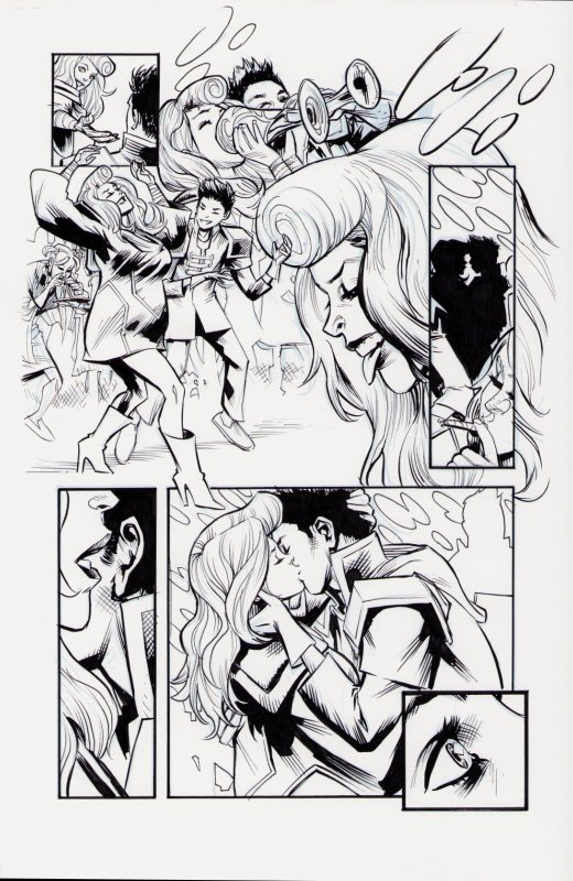 BRIDGET #? PG. 9 - SPLASH PAGE - KARL MOLINE