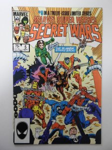 Marvel Super Heroes Secret Wars #5 (1984) FN Condition!
