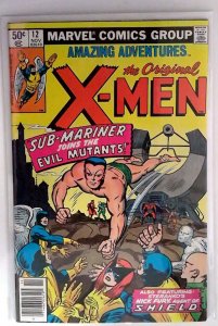 Amazing Adventures X-Men #12 1980 Marvel 8.0 Newsstand Sub-Mariner Cyclops Comic
