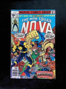 Nova #14  Marvel Comics 1977 VF+ Newsstand