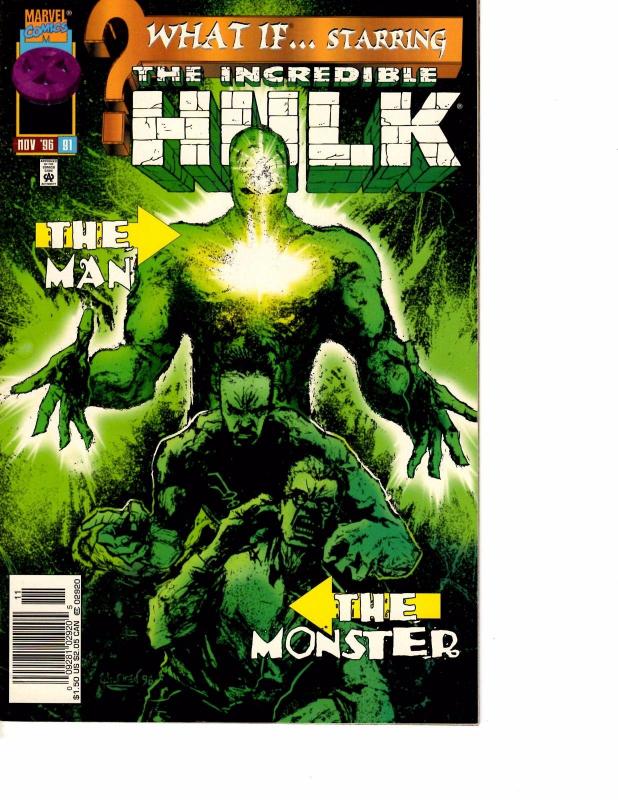 4 What If ? Marvel Comic Books # 88 89 90 91 NM Range Hulk Thor Avengers DC3