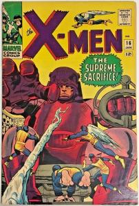 UNCANNY X-MEN#16 FN+ 1966 MARVEL SILVER AGE COMICS