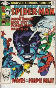 Marvel Team-Up Annual #2, 4 Spidey, Hulk, Daredevil, Power Man, Moon Knight