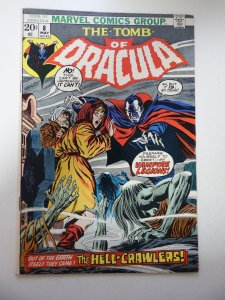 Tomb of Dracula #8 (1973) FN Condition indentations bc