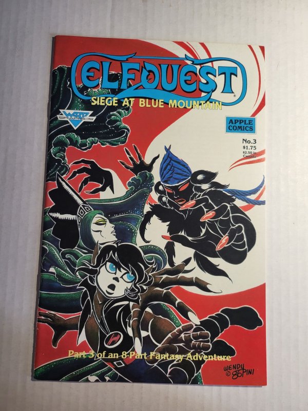 ElfQuest: Siege at Blue Mountain #1 through 8 (1987) Complete